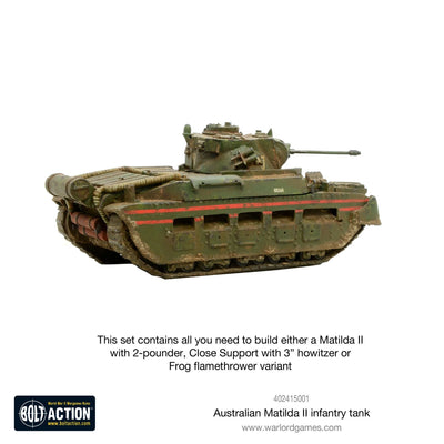 Bolt Action: Australian Matilda II infantry tank