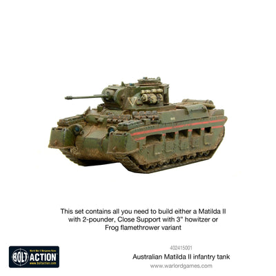 Bolt Action: Australian Matilda II infantry tank