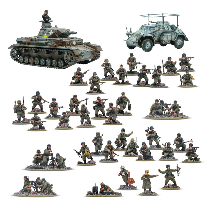 Bolt Action: Rattenkrieg - German Veteran Infantry Starter Army