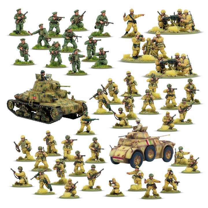 Bolt Action: Lions of the Folgore - Italian Paracadutisti starter army