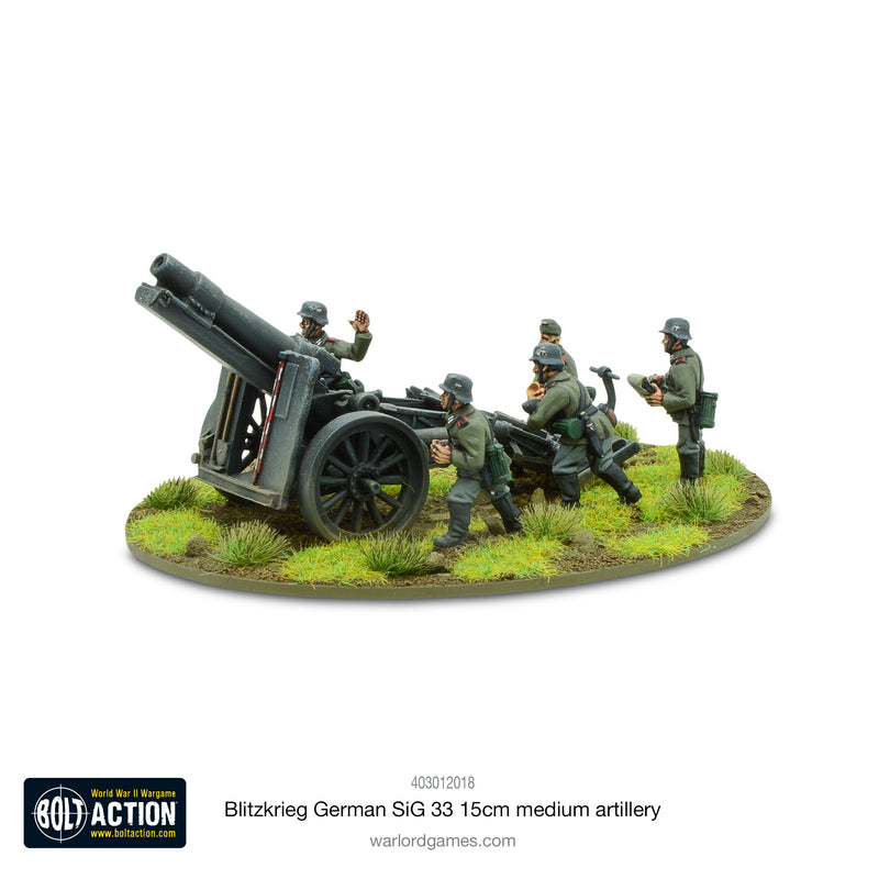 Bolt Action: Blitzkrieg German sIG33 15cm howitzer (1939-42)