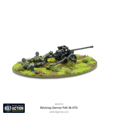 Bolt Action: Blitzkrieg German Pak 38 5cm anti-tank gun (1941-42)