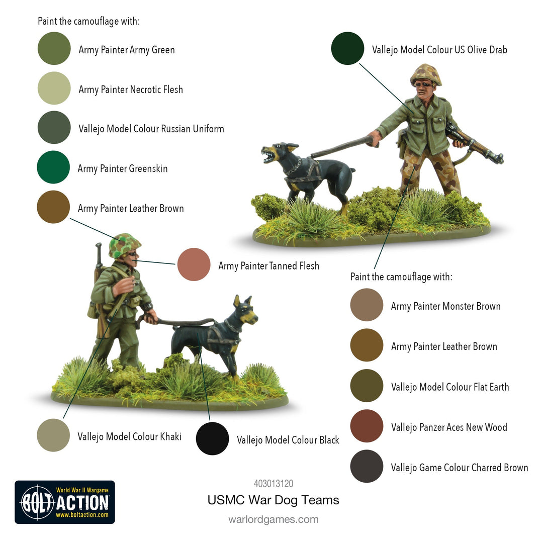 Bolt Action: USMC War Dog Teams