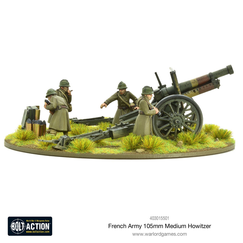 Bolt Action: French Army 105mm medium howitzer