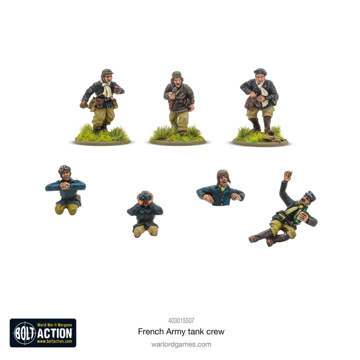 Bolt Action: French Army tank crew