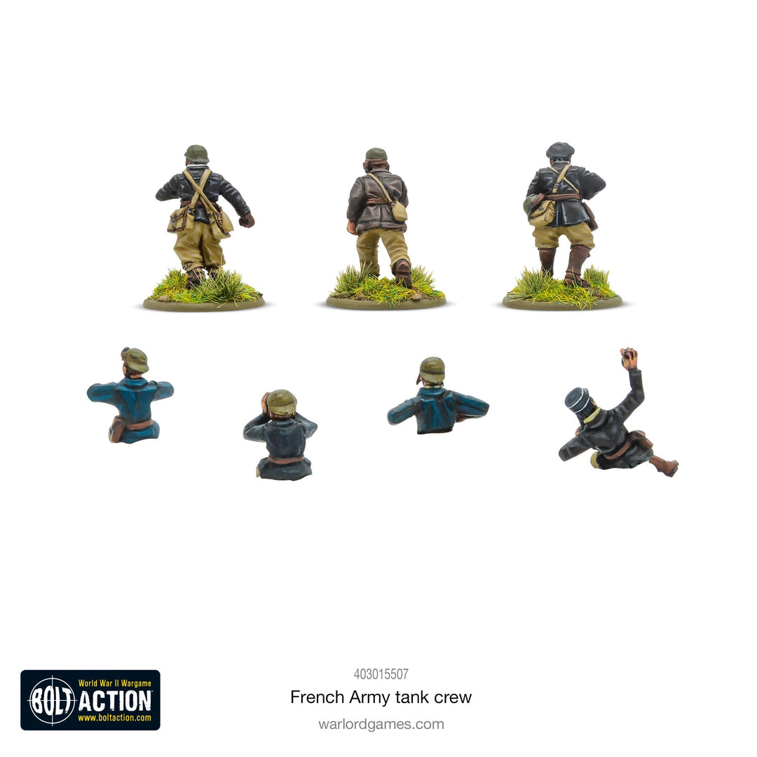 Bolt Action: French Army tank crew