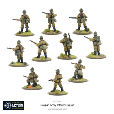 Bolt Action: Belgian Infantry Squad