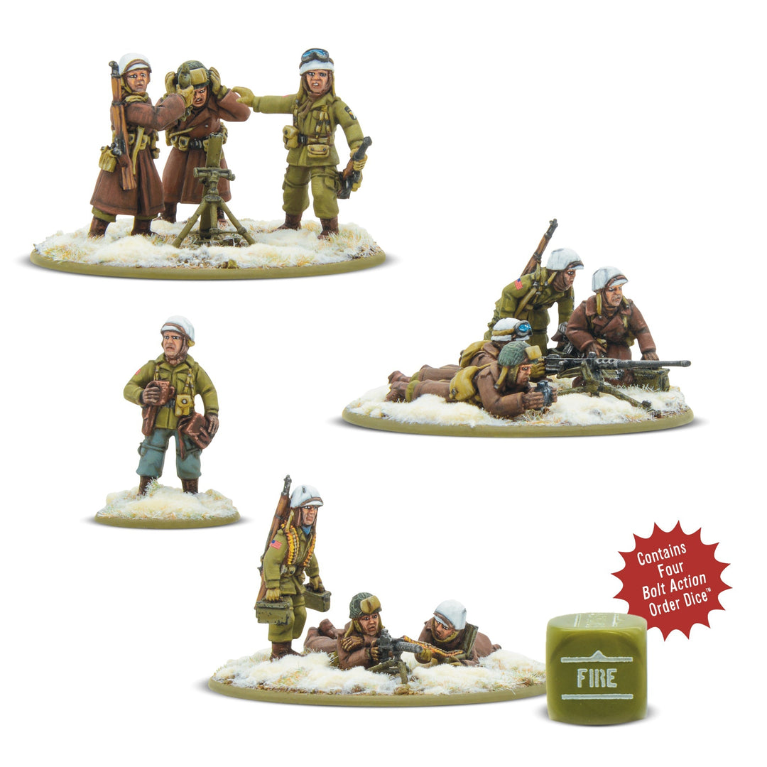 Bolt Action: US Airborne (Winter) Heavy Weapons Platoon