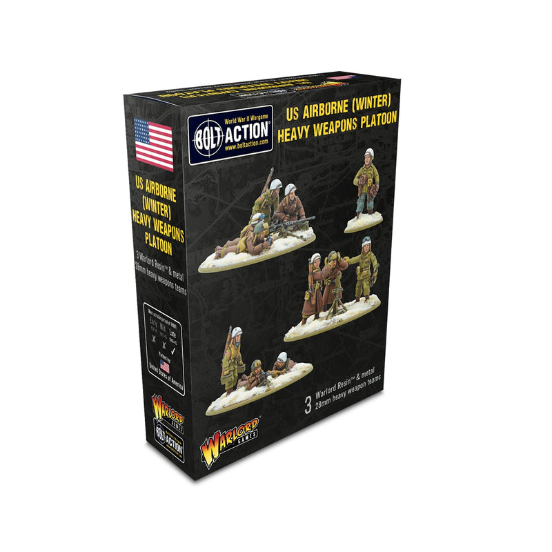 Bolt Action: US Airborne (Winter) Heavy Weapons Platoon