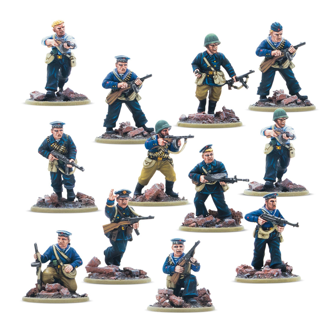 Bolt Action: Soviet Naval Brigade veteran squad