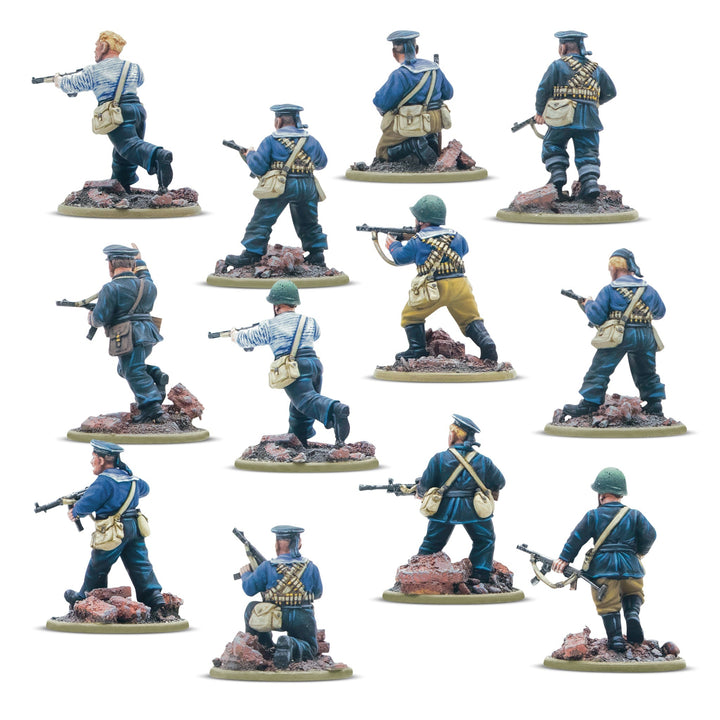 Bolt Action: Soviet Naval Brigade veteran squad