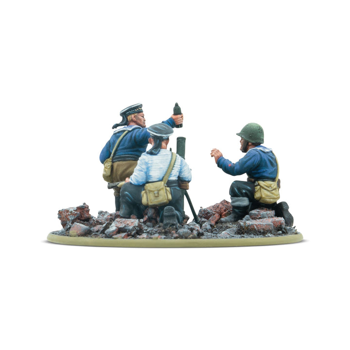 Bolt Action: Soviet Naval Brigade Medium Mortar Team