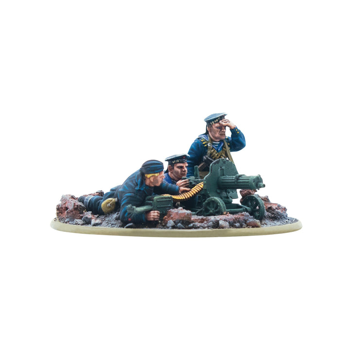 Bolt Action: Soviet Naval Brigade medium machine gun team