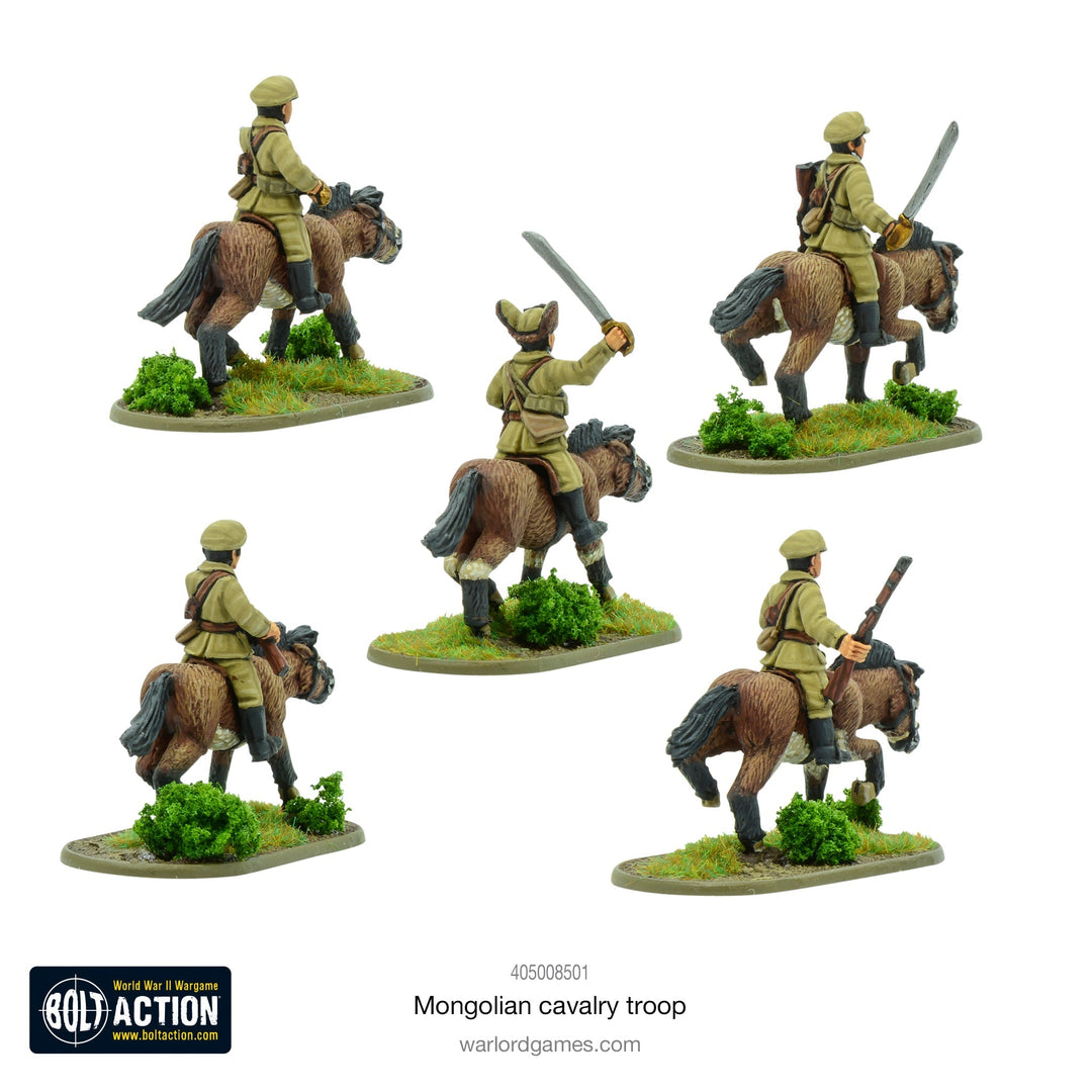 Bolt Action: Mongolian Cavalry Troop