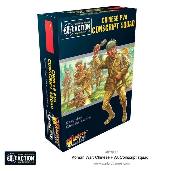 Bolt Action: Korean War - Chinese PVA Conscript Squad