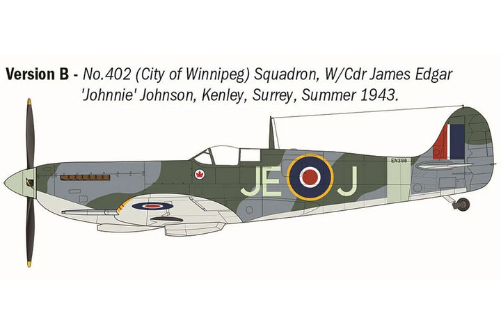Italeri 1/48 Spitfire Mk. IX Aces