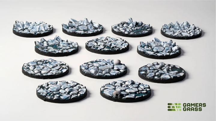 GamersGrass Frost Lake - Round 25mm (x12)