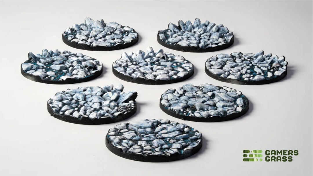 GamersGrass Frost Lake - Round 32mm (x8)