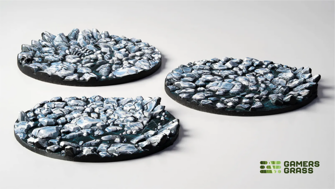 GamersGrass Frost Lake - Round 50mm (x3)