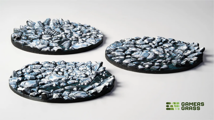 GamersGrass Frost Lake - Round 50mm (x3)