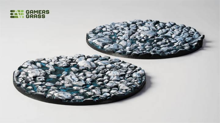 GamersGrass Frost Lake - Round 60mm (x2)