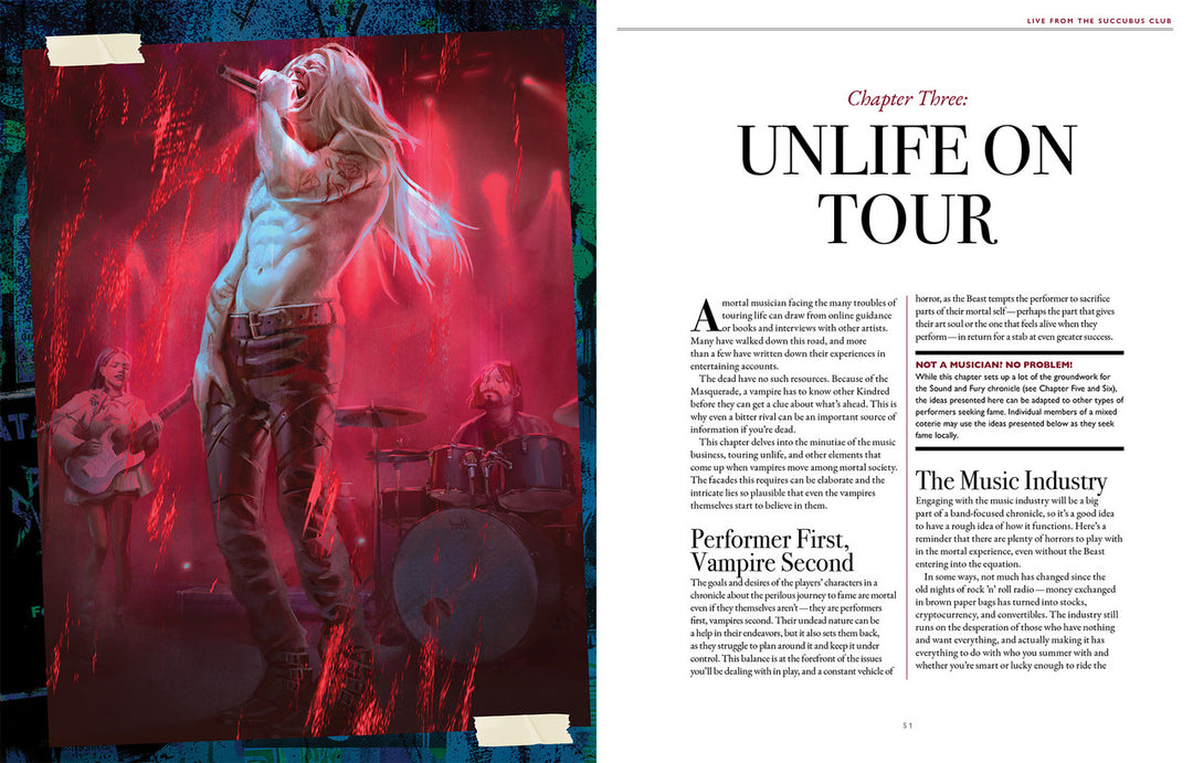 Vampire: The Masquerade (5th Edition) - Live from the Succubus Club Sourcebook