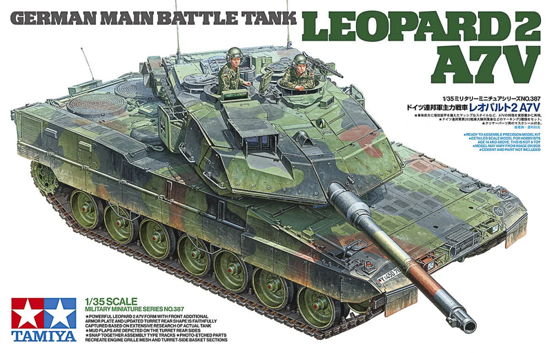 Tamiya 1/35 German Main Battle Tank Leop (35387)