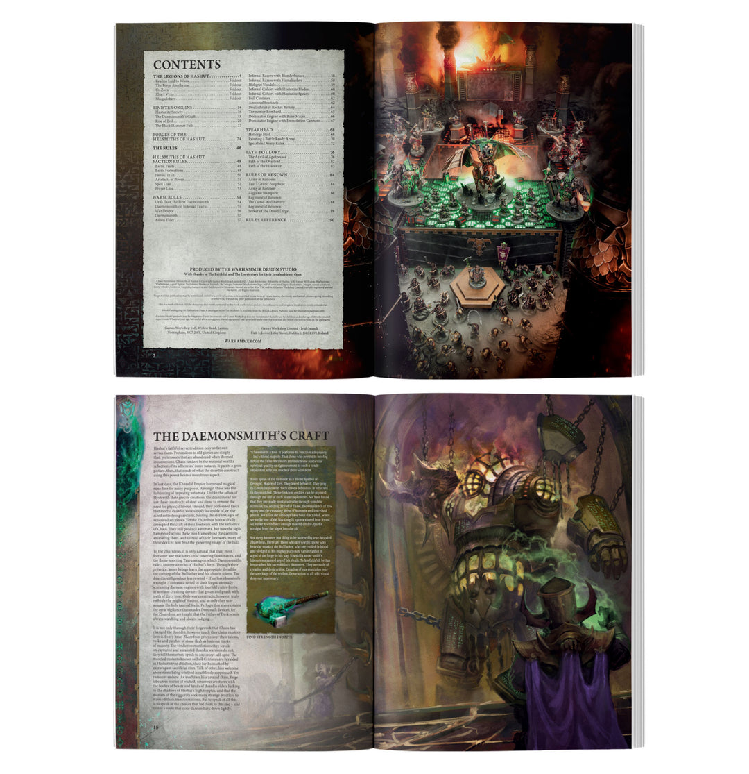 Warhammer Age of Sigmar: Helsmiths of Hashut Army Set
