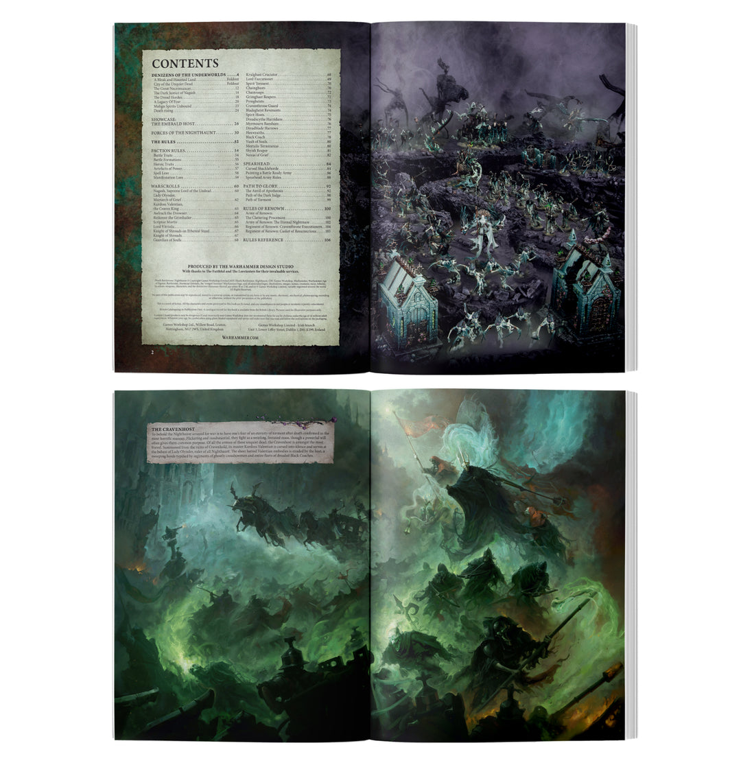 Warhammer Age of Sigmar: Nighthaunt - Death Battletome