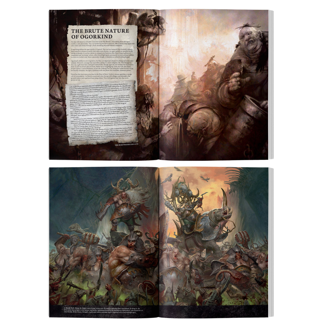 Warhammer Age of Sigmar: Ogor Mawtribes - Destruction Battletome