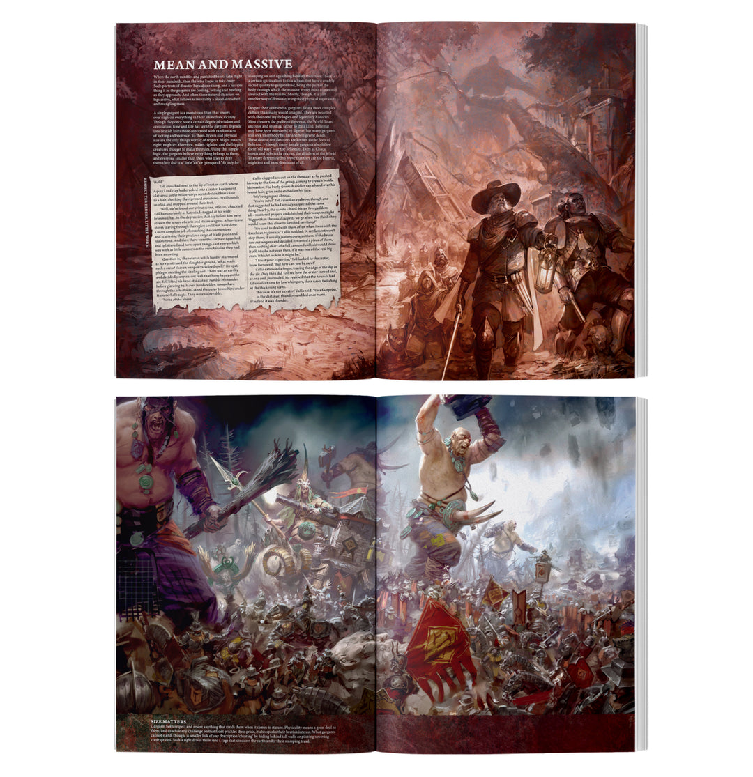 Warhammer Age of Sigmar: Sons of Behemat - Destruction Battletome