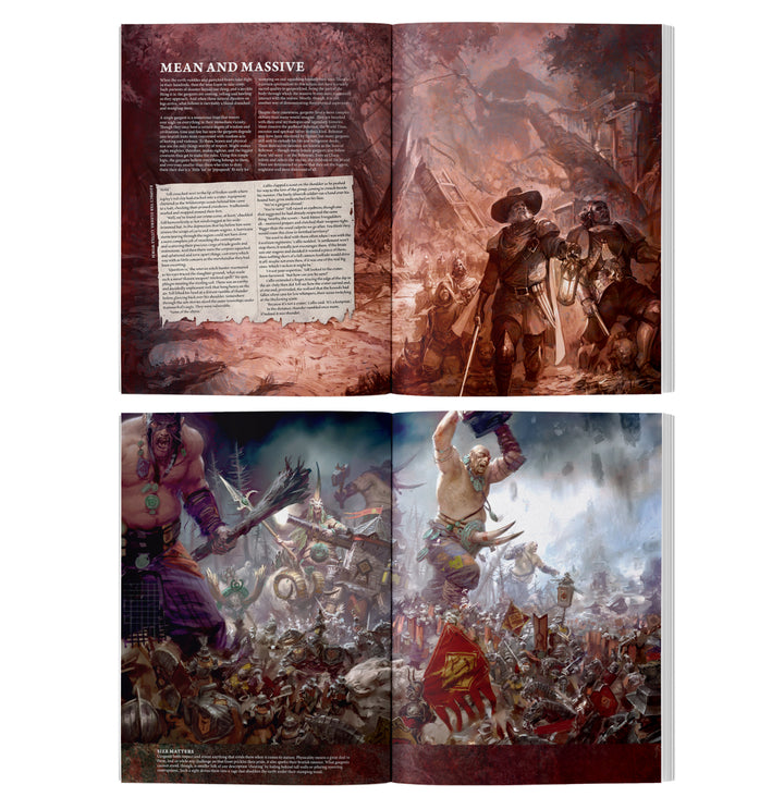 Warhammer Age of Sigmar: Sons of Behemat - Destruction Battletome