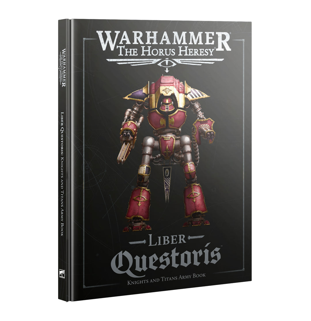 Warhammer Horus Heresy: Liber Questoris - Knights and Titans Army Book - Transportskadet