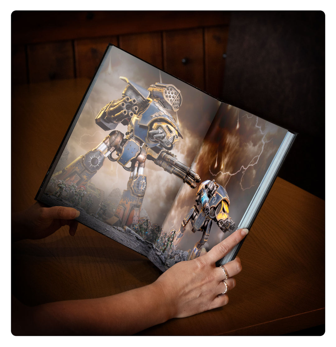 Warhammer Horus Heresy: Liber Questoris - Knights and Titans Army Book - Transportskadet