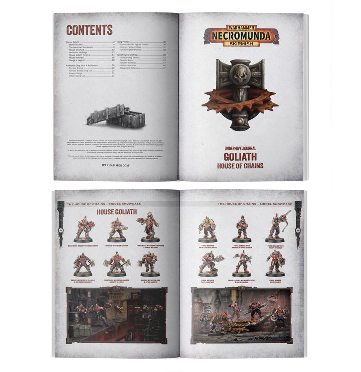 Necromunda: Underhive Journal: Goliath – The House of Chains