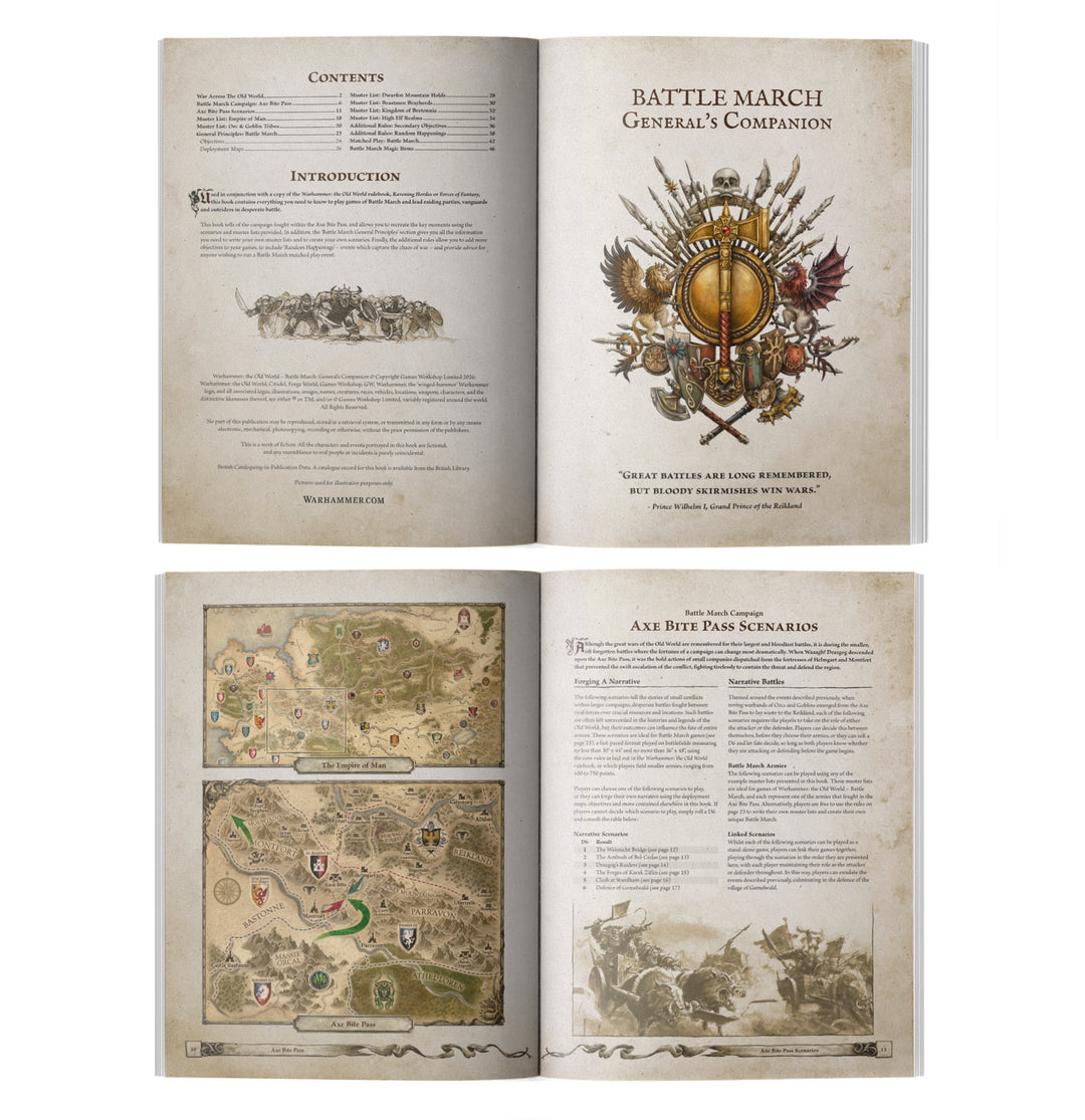 Warhammer: The Old World – Battle March: General's Companion