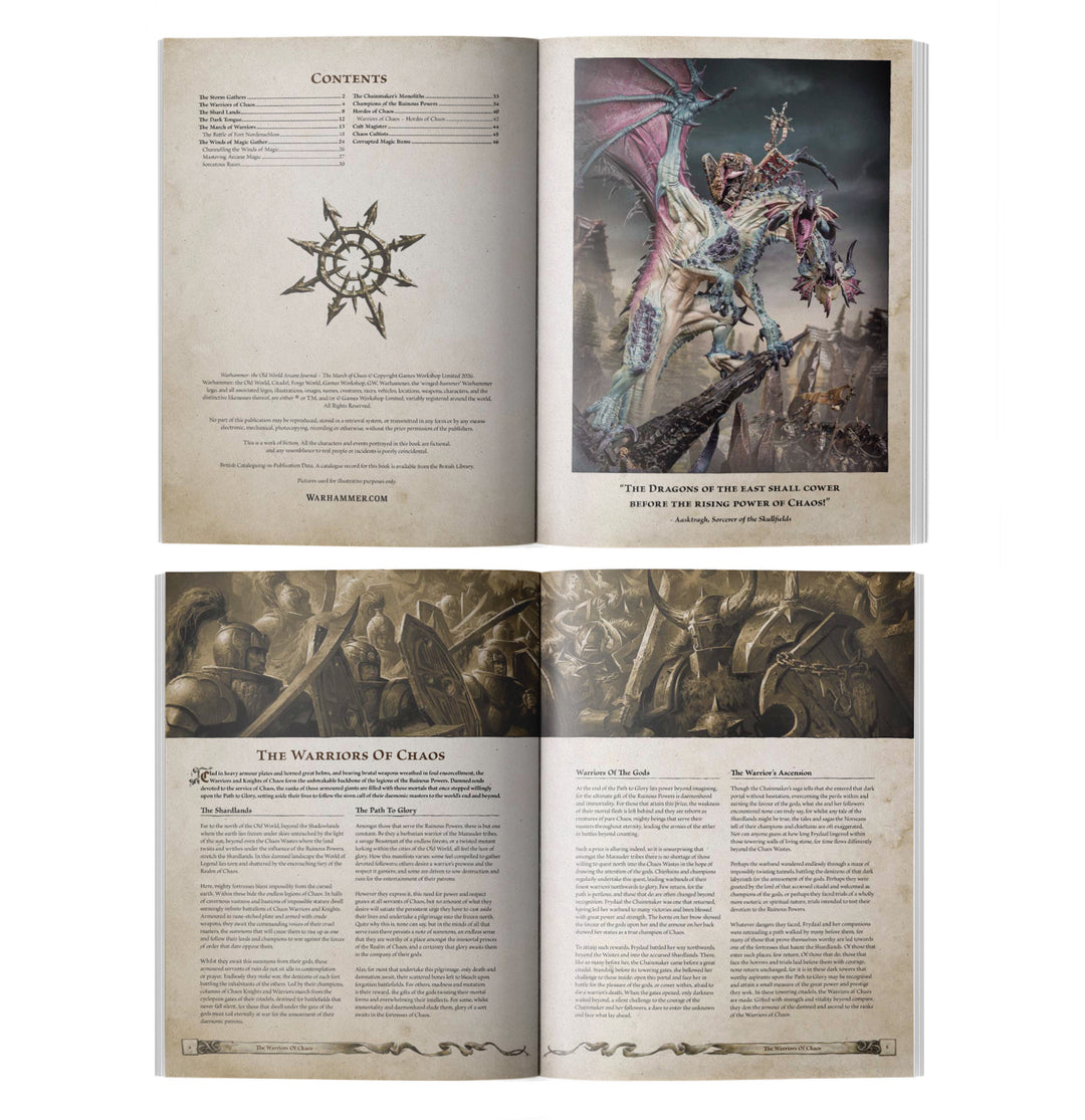 Warhammer: The Old World - Arcane Journal, The March of Chaos