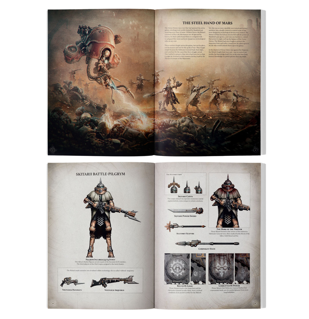 Warhammer Horus Heresy: Journal Tactica - Skitarii, The Steel Hand of Mars