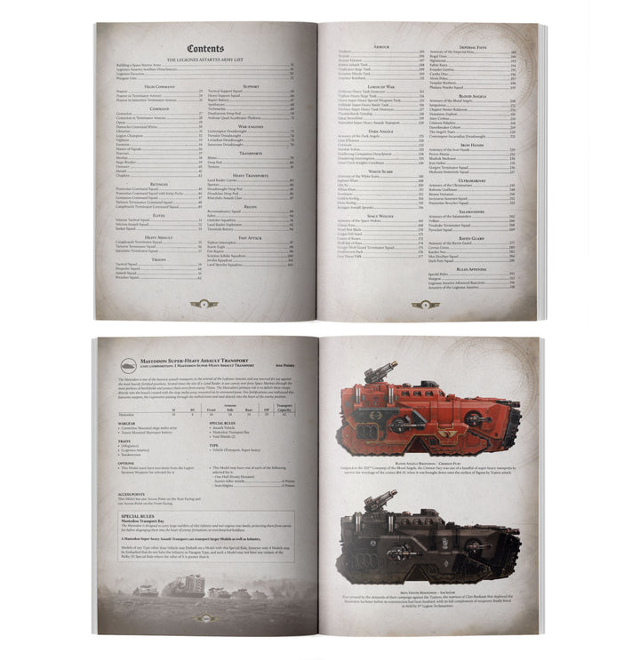 Warhammer Horus Heresy: Liber Astartes - Loyalist Legiones Astartes Army Book