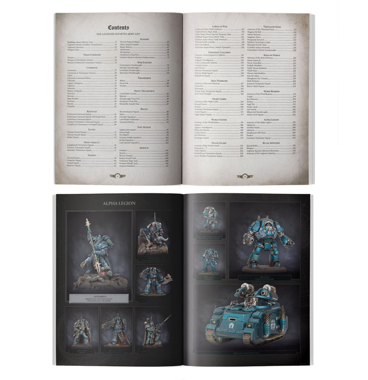 Warhammer Horus Heresy: Liber Hereticus - Traitor Legiones Astartes Army Book