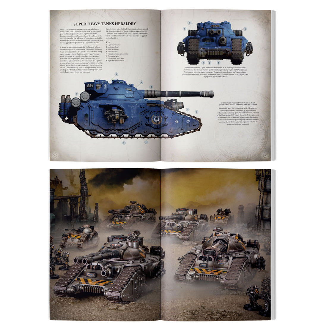 Warhammer Horus Heresy: Journal Tactica - Mailed Fist, Legiones Astartes Super-heavy Tanks