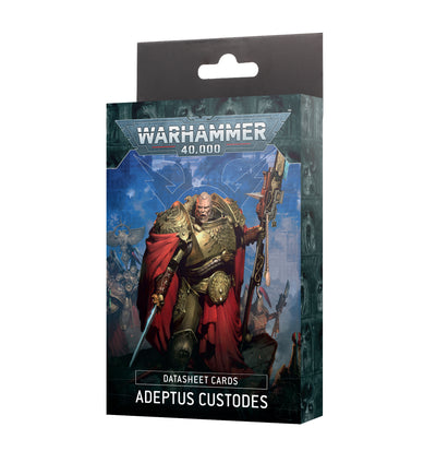 Warhammer 40,000: Adeptus Custodes - Datasheet Cards