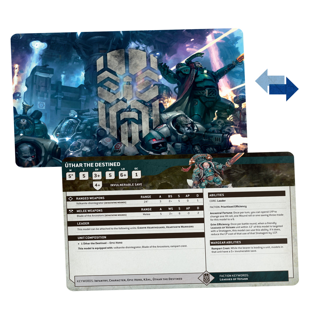 Warhammer 40,000: Leagues of Votann - Datasheet Cards