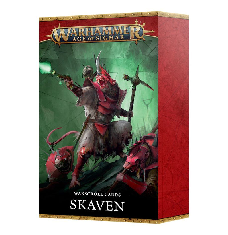 Warhammer Age of Sigmar: Skaven - Warscroll Cards