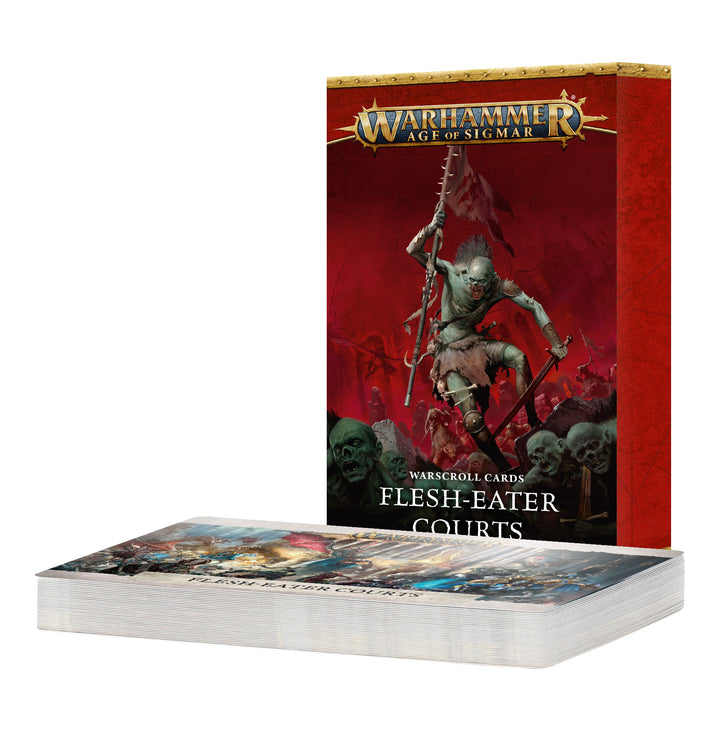 Warhammer Age of Sigmar: Flesh-eater Courts - Warscroll Cards