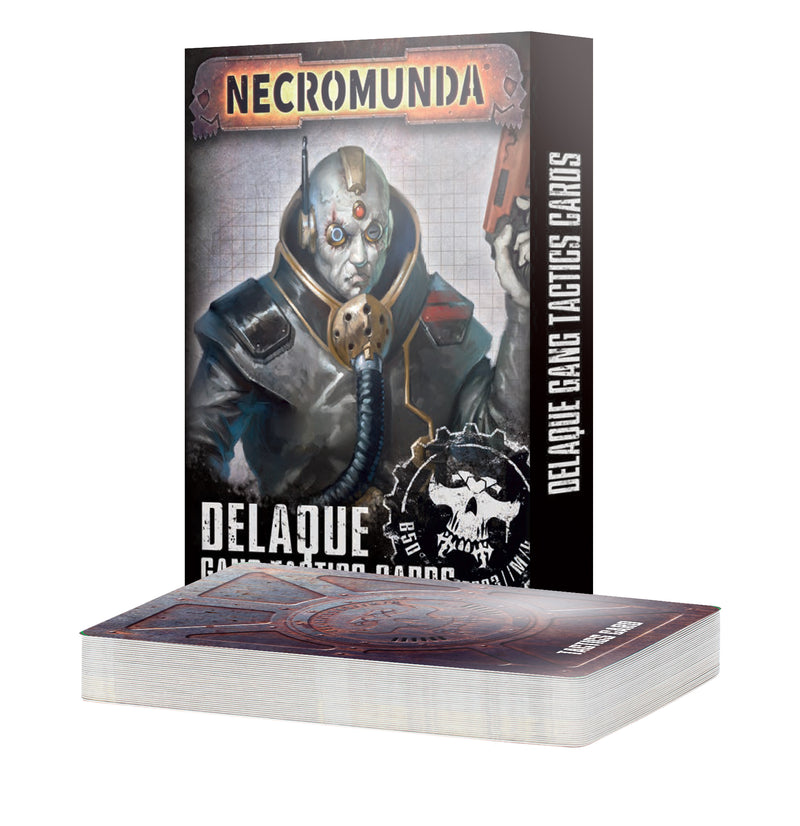 Necromunda: Delaque Gang Tactics Cards (Second Edition)