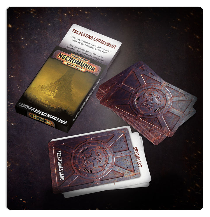 Necromunda Skirmish: Campaign and Scenario Cards