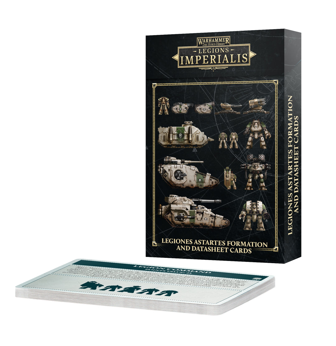 Warhammer Horus Heresy: Legions Imperialis - Legiones Astartes Formation and Datasheet Cards