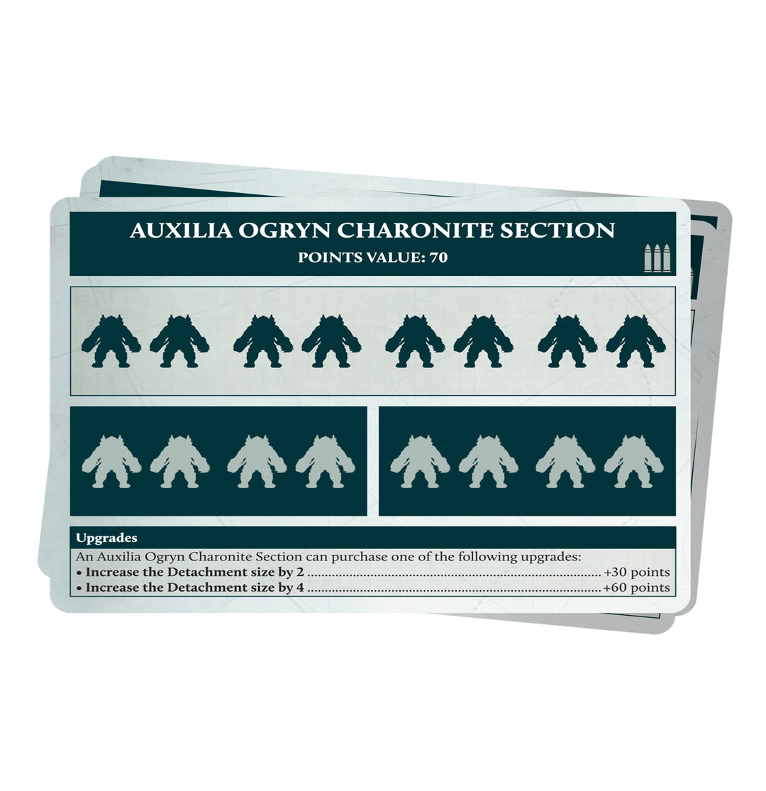 Legions Imperialis: Solar Auxilia Formation and Datasheet Cards