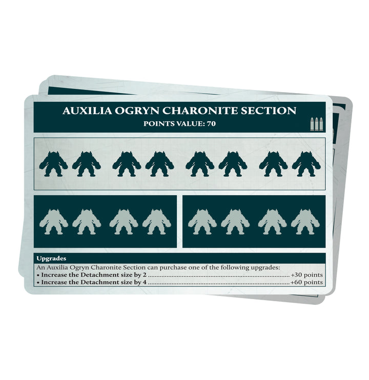 Legions Imperialis: Solar Auxilia Formation and Datasheet Cards